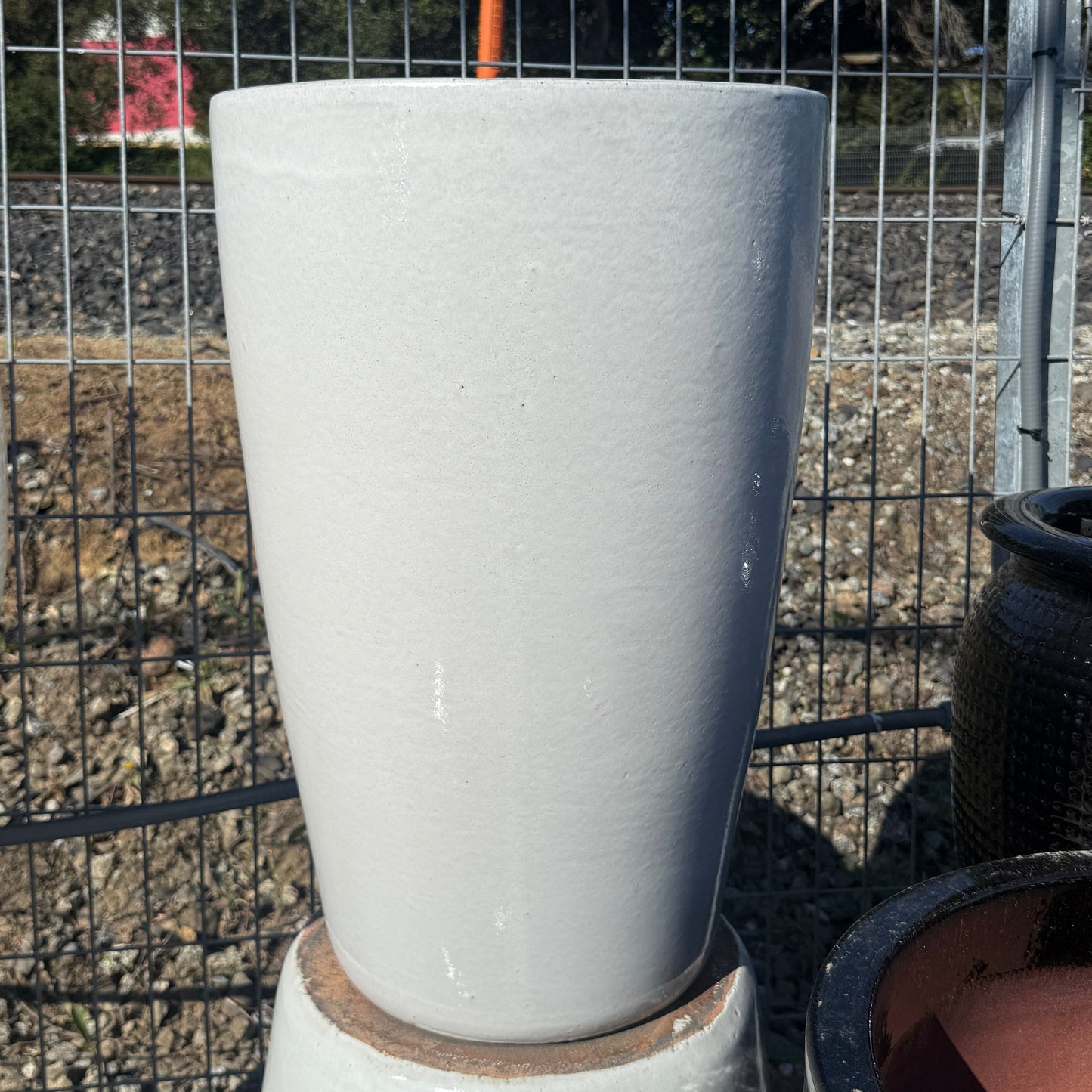 Medium Tall Glossy White