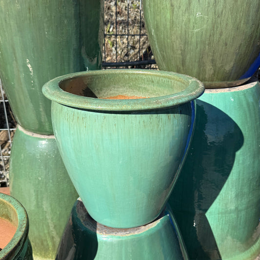 Medium Lipped Matcha Green
