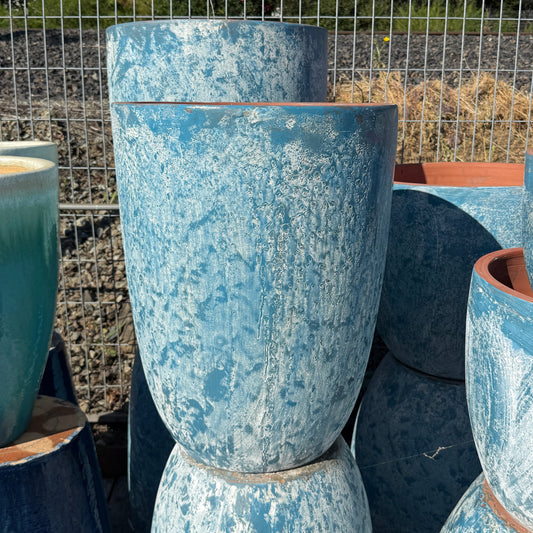 Medium Rough Faded Light Blue