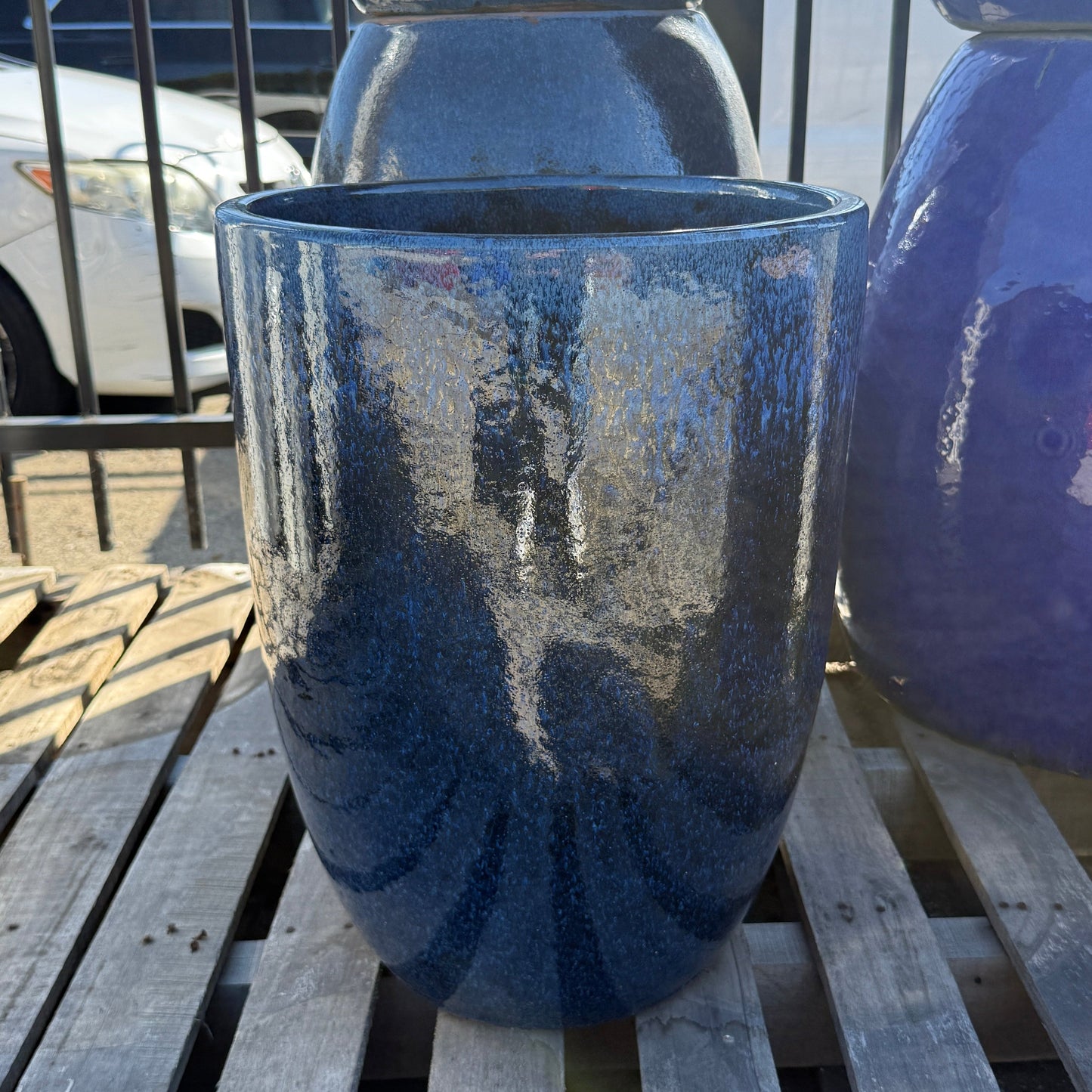Medium Glossy Dark Ocean Blue