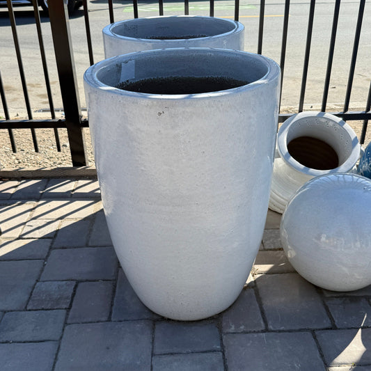 Large Glossy White